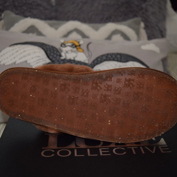 Australia Luxe Collective Whiskey Buff Leather Slipper L - Picture 10 of 10